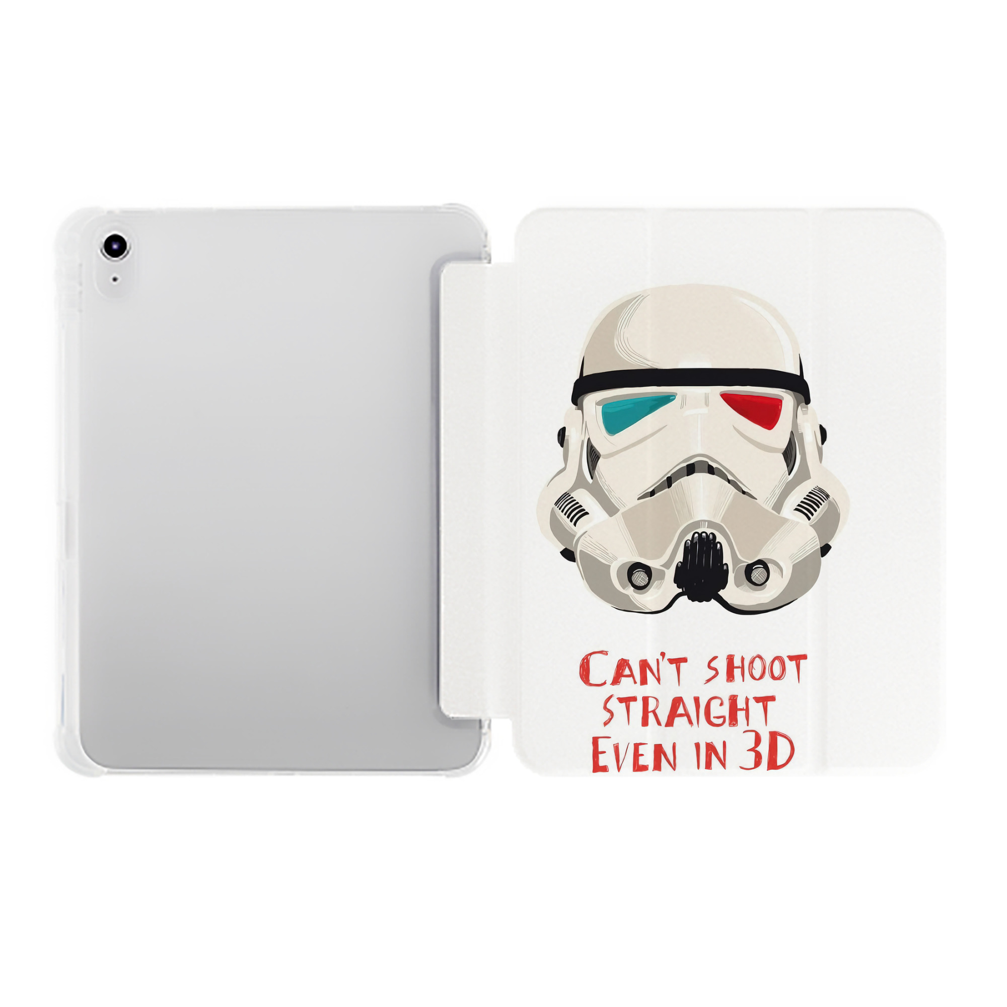 （画像用） スター・ウォーズ Star Wars IPad ケース ペン収納付き 三つ折りスタンド PUレザー×シリコン 対応機種9.5/10.5/10.9インチ